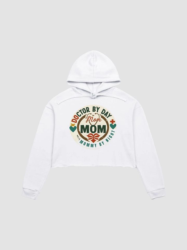 Doctor Mommy Circle Crop Hoodie product image (6)