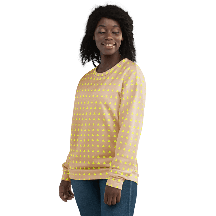 Neon Triangles Yellow Sweatshirt product image (2)