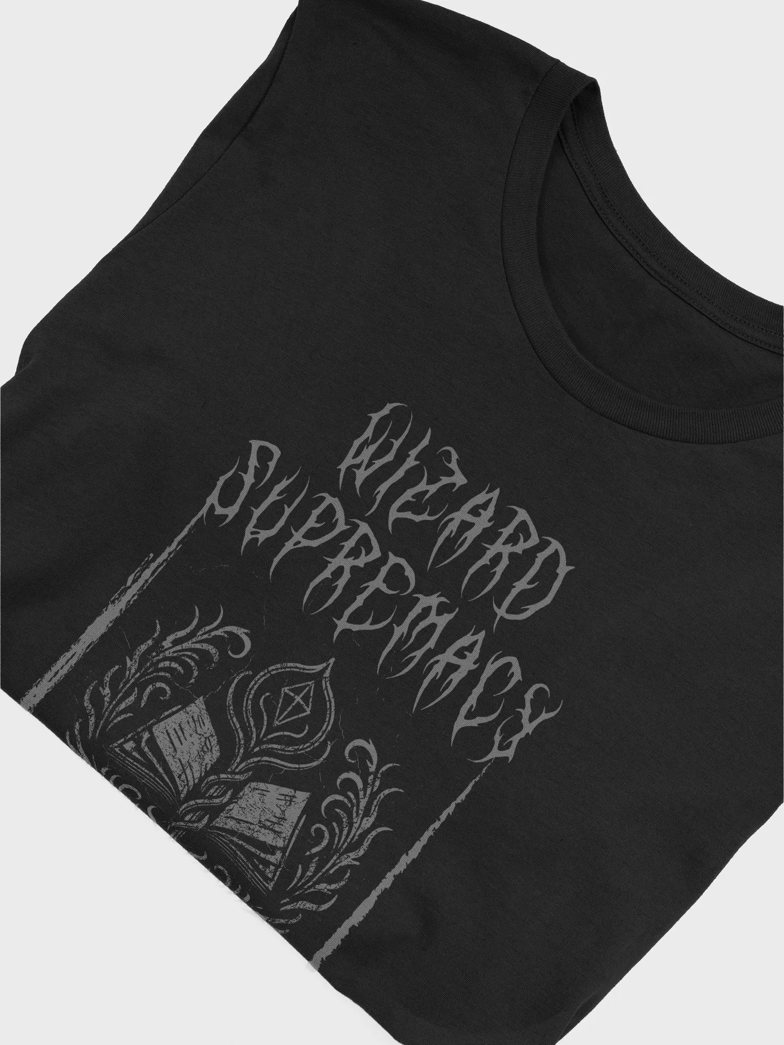 Wizard Supremacy - Grunge Black Metal RPG Class Shirt product image (5)