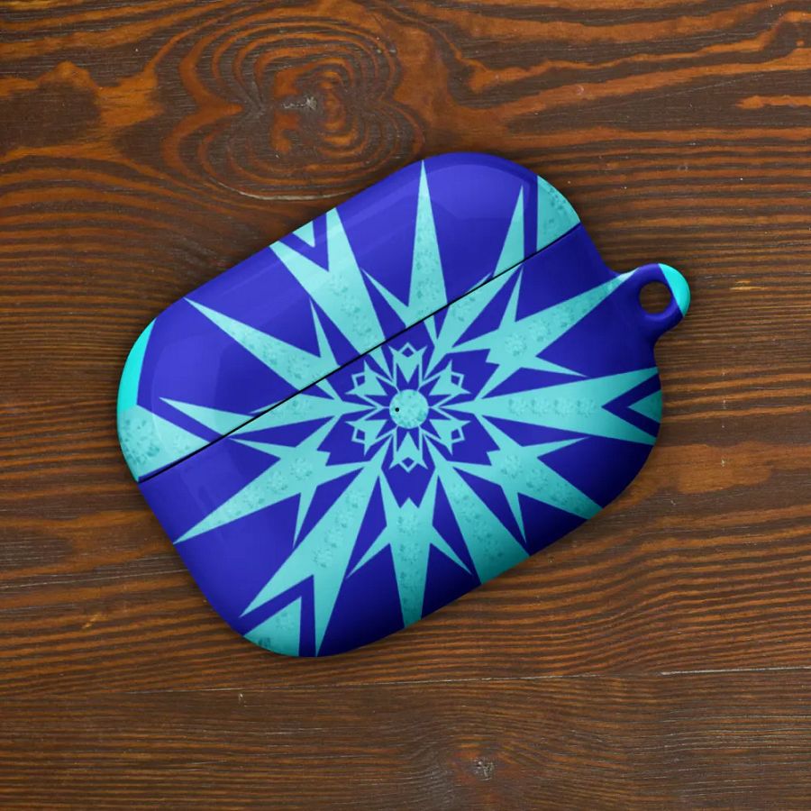 snowflake ear pod case product image (49)