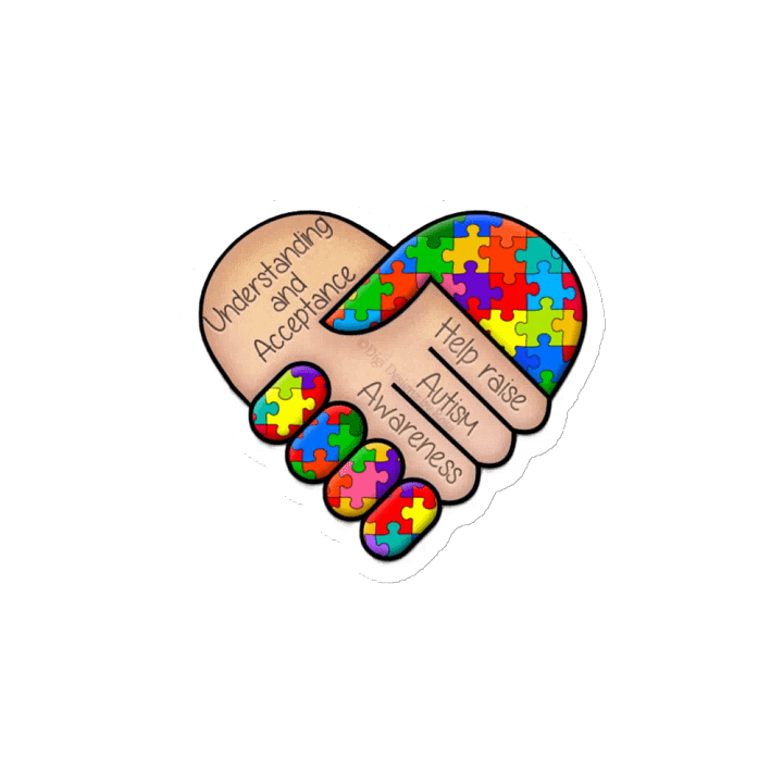 Autism Awareness Die-Cut Magnets product image (2)