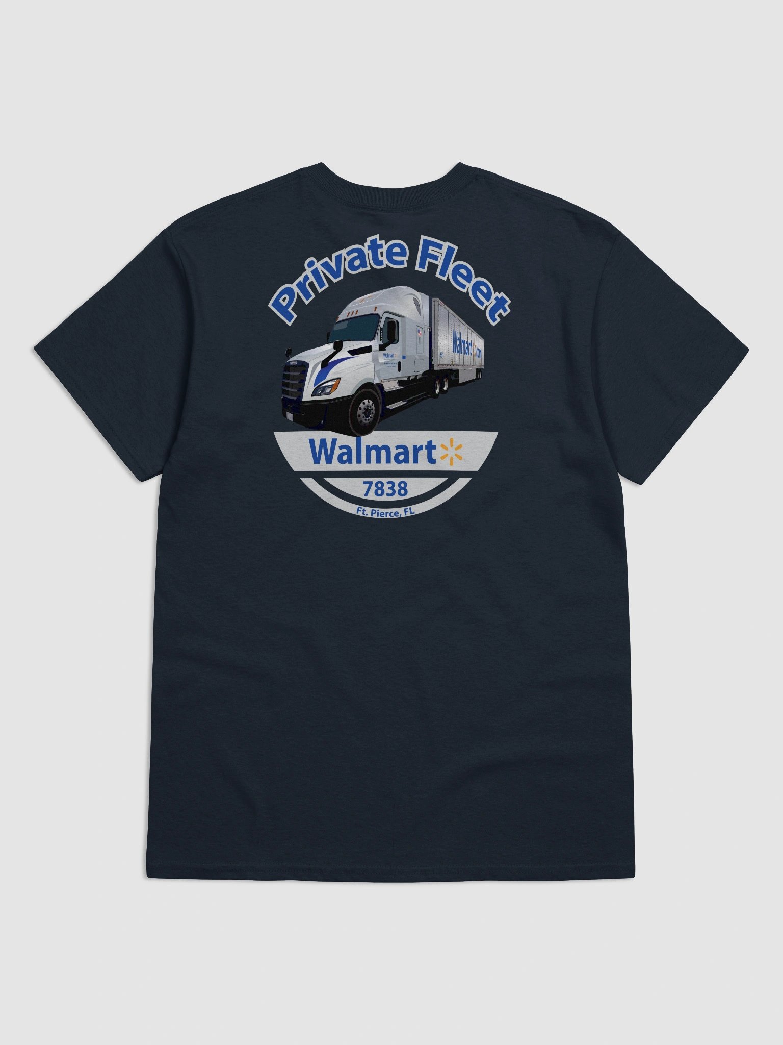 7838 Ft. Pierce Walmart Private Fleet tshirt product image (1)