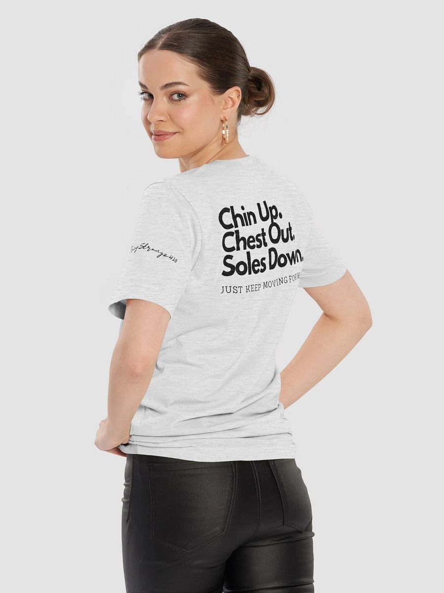 Positive eNeRGy Ash White Tee product image (9)