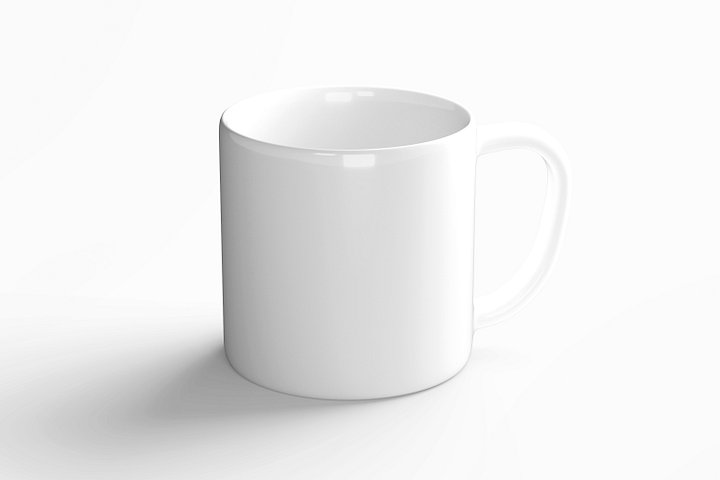 Mug Mockup Top View product image (2)