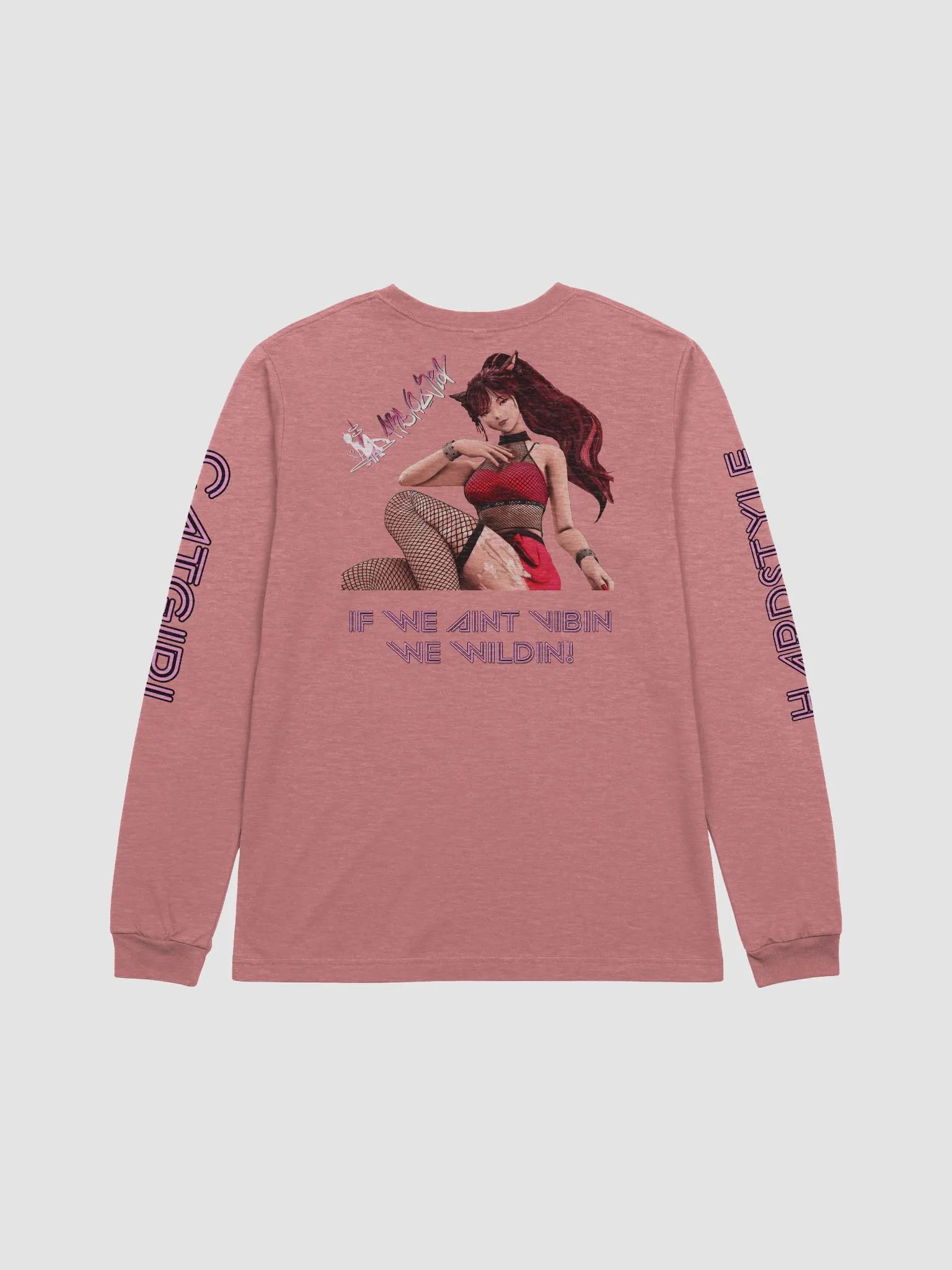 Hardstyle Catgirl Long Sleeve product image (18)
