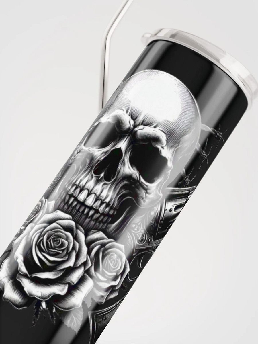 Skulls N Bullets Stainless Steel Tumbr product image (9)