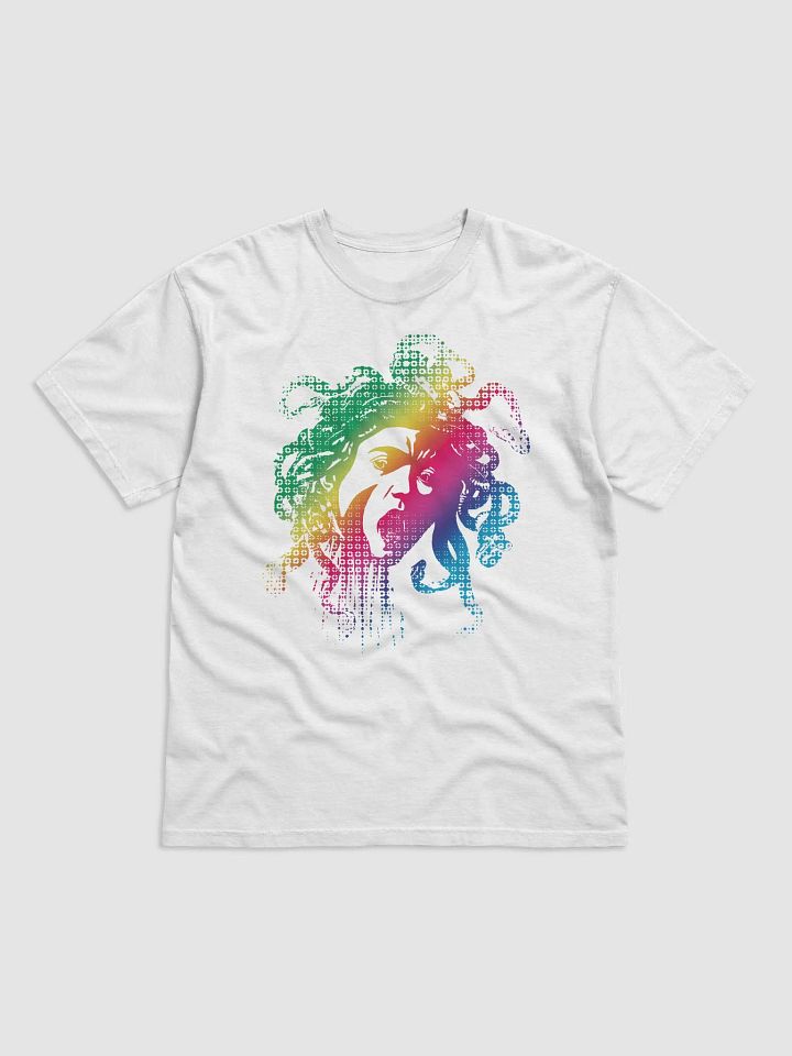 Rainbow Halftone Medusa on Bright product image (1)