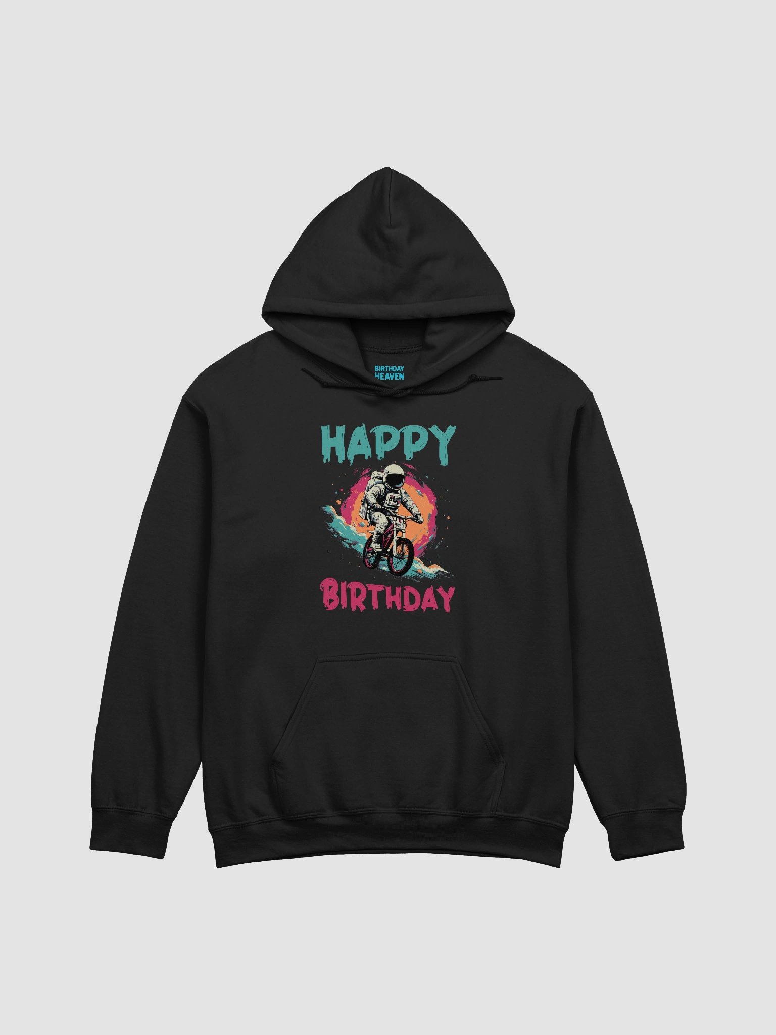 Happy Birthday (Astronaut on a Bike) Hoodie product image (1)