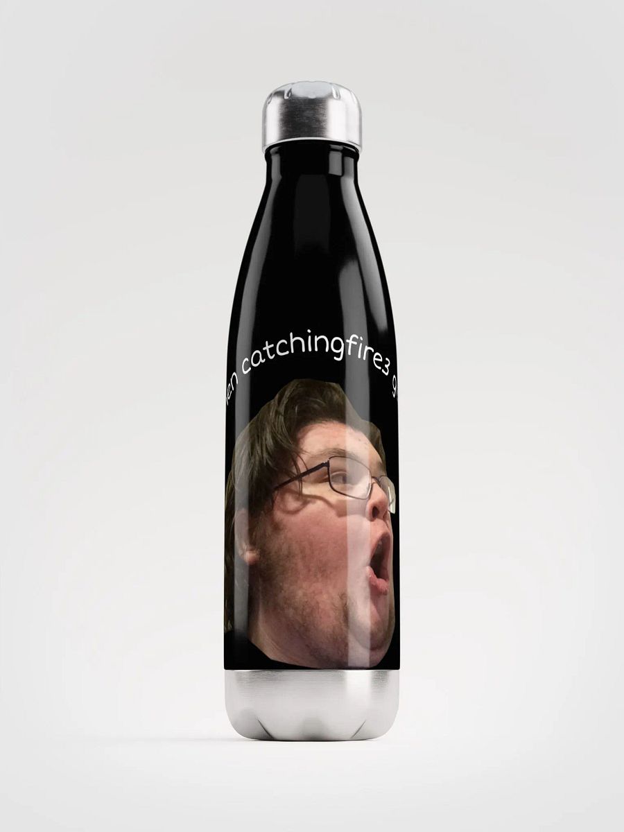 When catchingfire3 goes live Water Bottle product image (1)