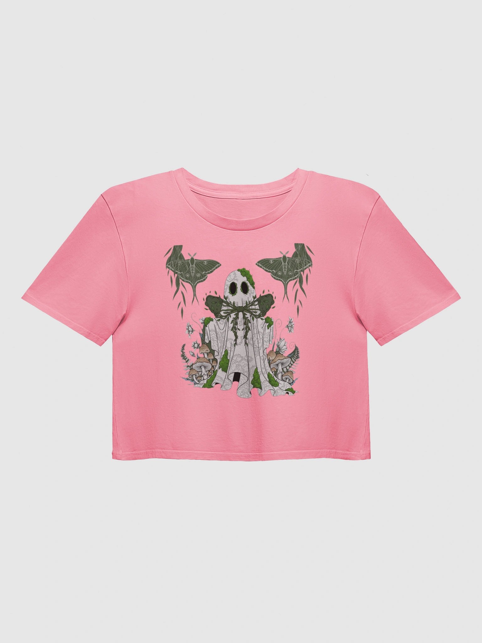 Mystic Moss Ghost Women's Crop Top product image (3)