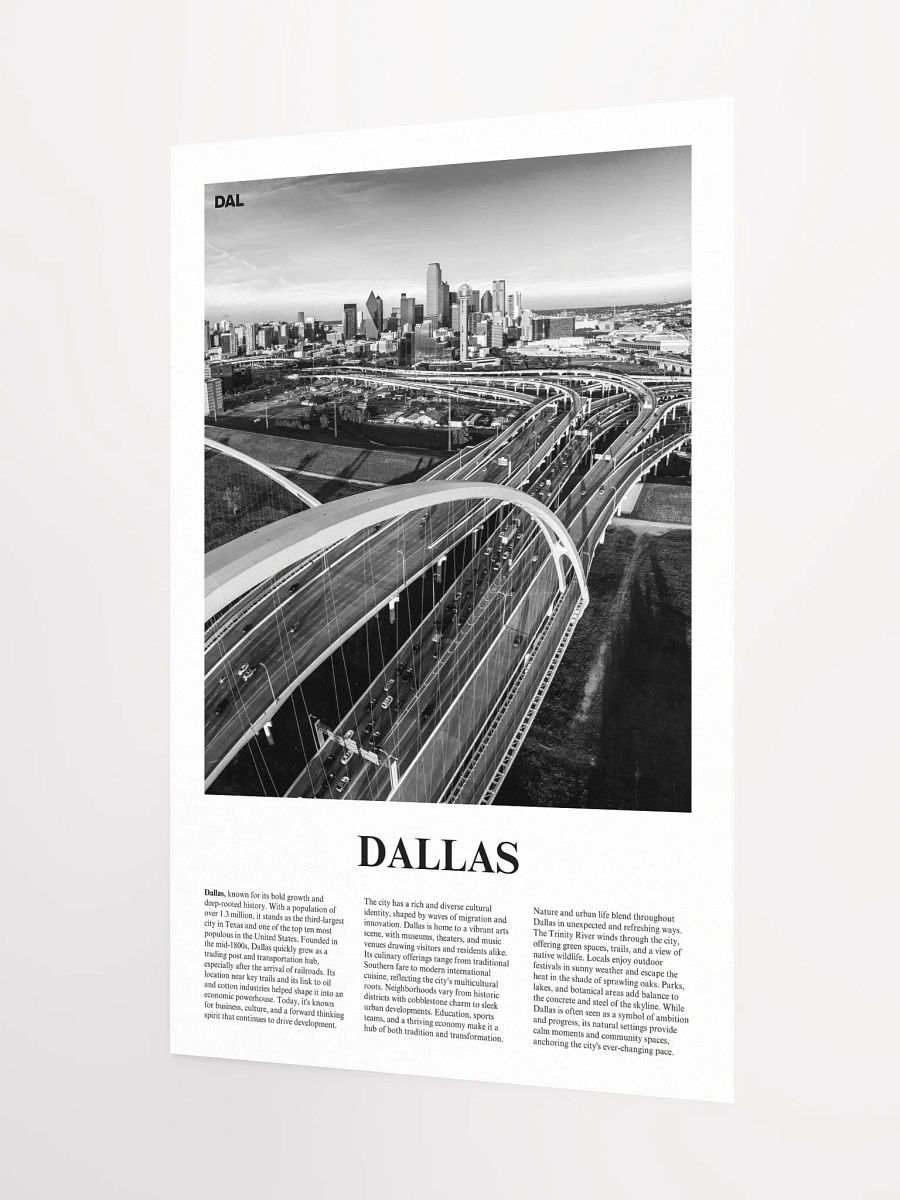 Dallas 03 Newspaper Poster product image (9)