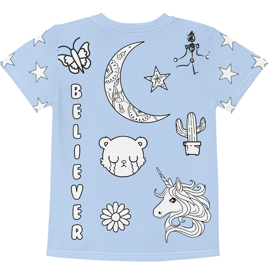KIDS - Girls Tee - Sky Blue product image (2)