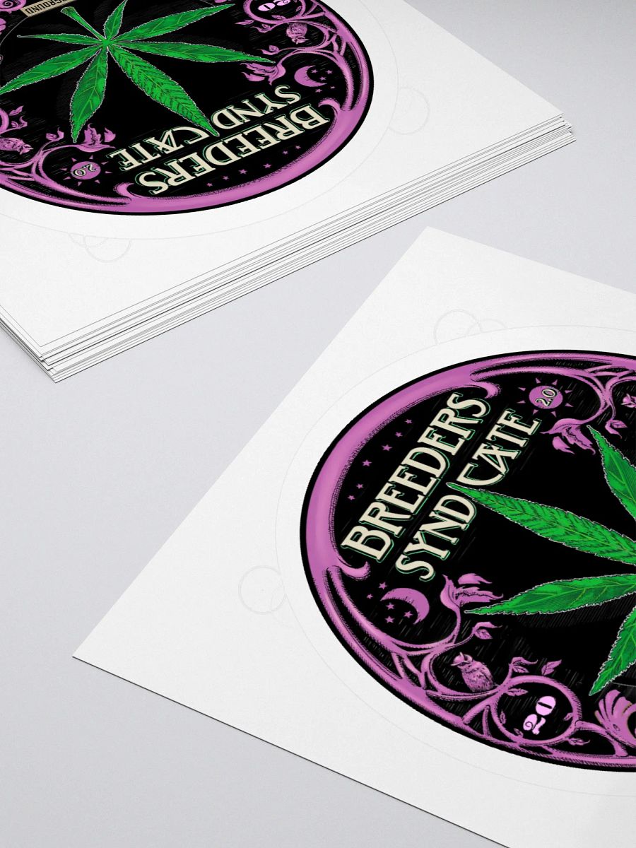 Breeders Syndicate Podcast Classic Logo Sticker 3 Sizes product image (10)