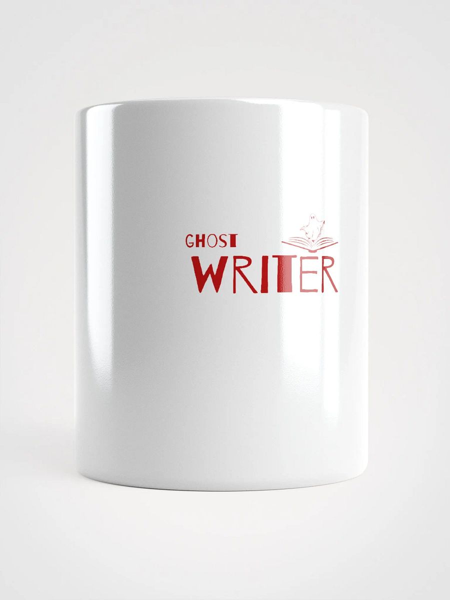 Ghost Writer Red Text with Spook Mug product image (9)