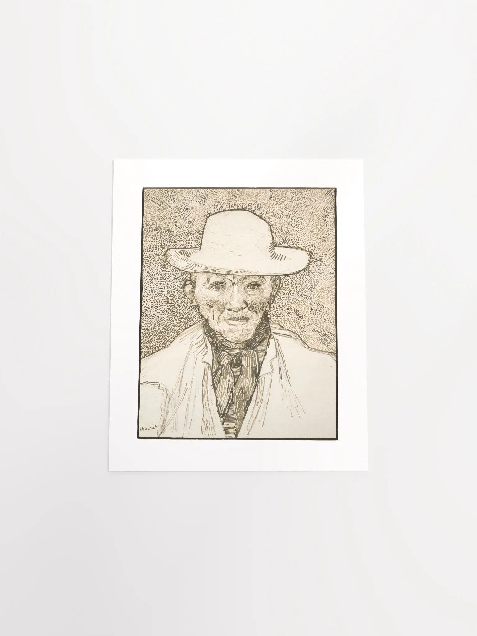 Peasant Of The Camargue by Vincent van Gogh (1888) - Print product image (4)