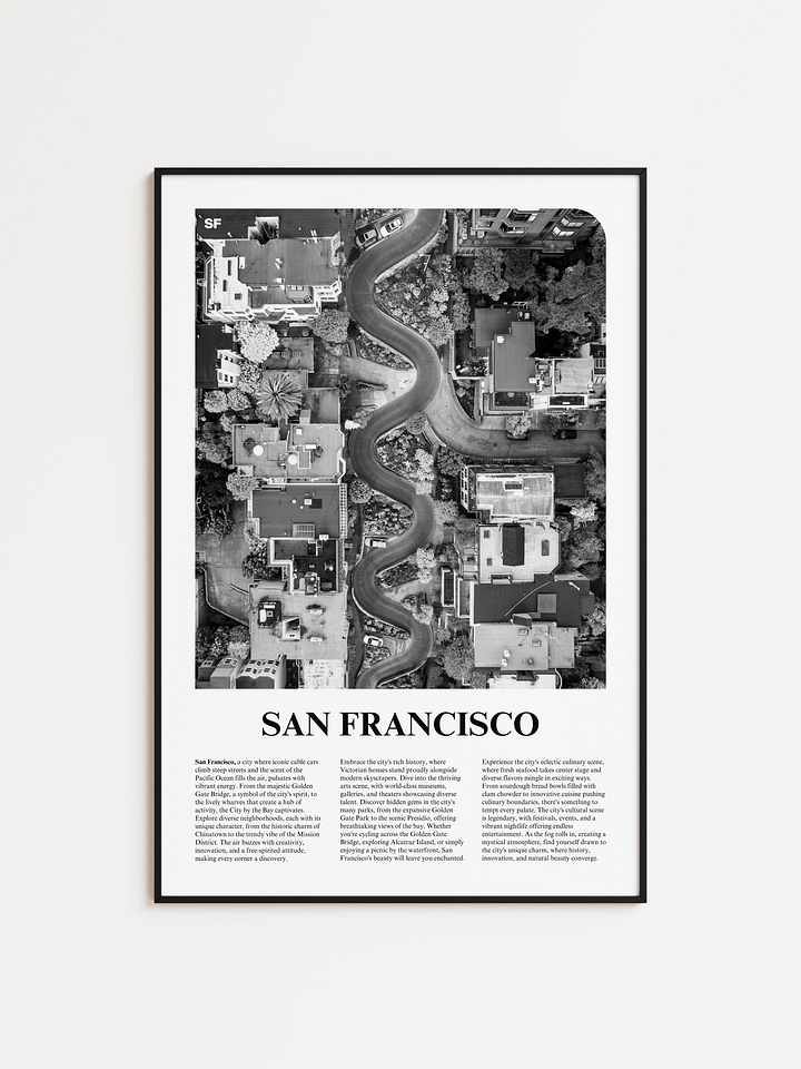 San Francisco 05 Newspaper Poster product image (1)