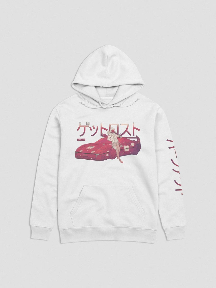 Retro Racer Hoodie (Cherry Variation, Vintage Print) product image (1)