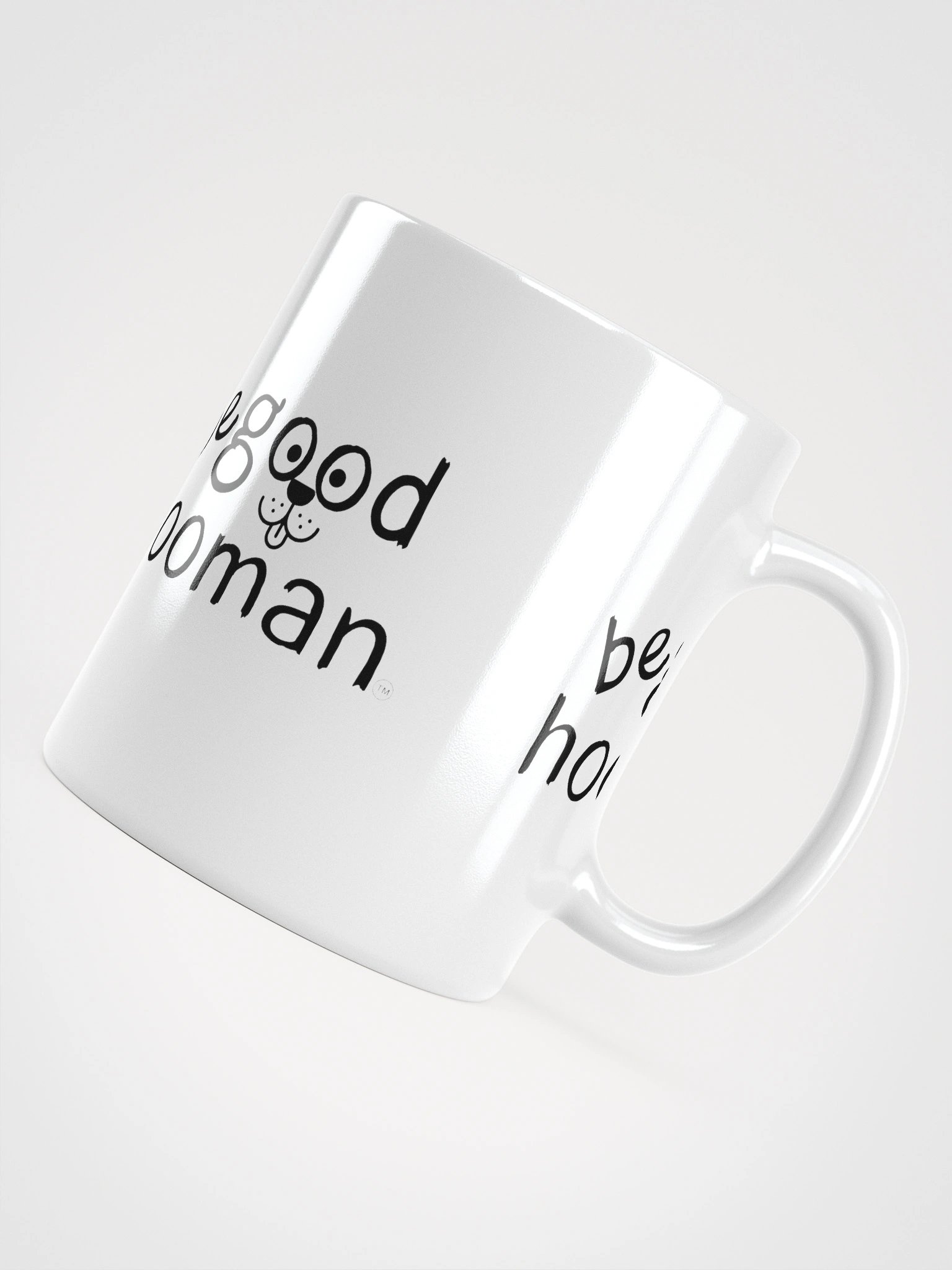 White Glossy Mug product image (5)