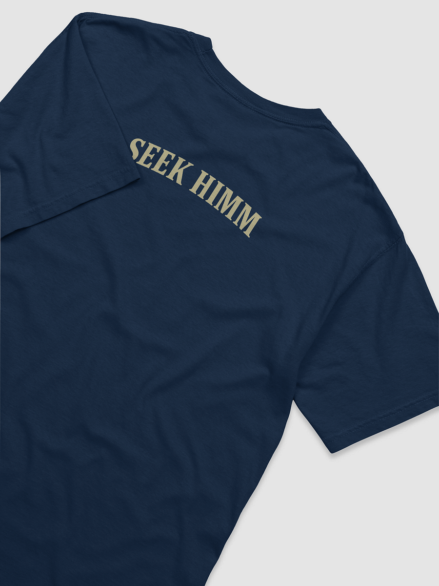 Seek Himm™ [Navy Blue] Heavy Tee — (His Infinite Mercy & Majesty) product image (4)