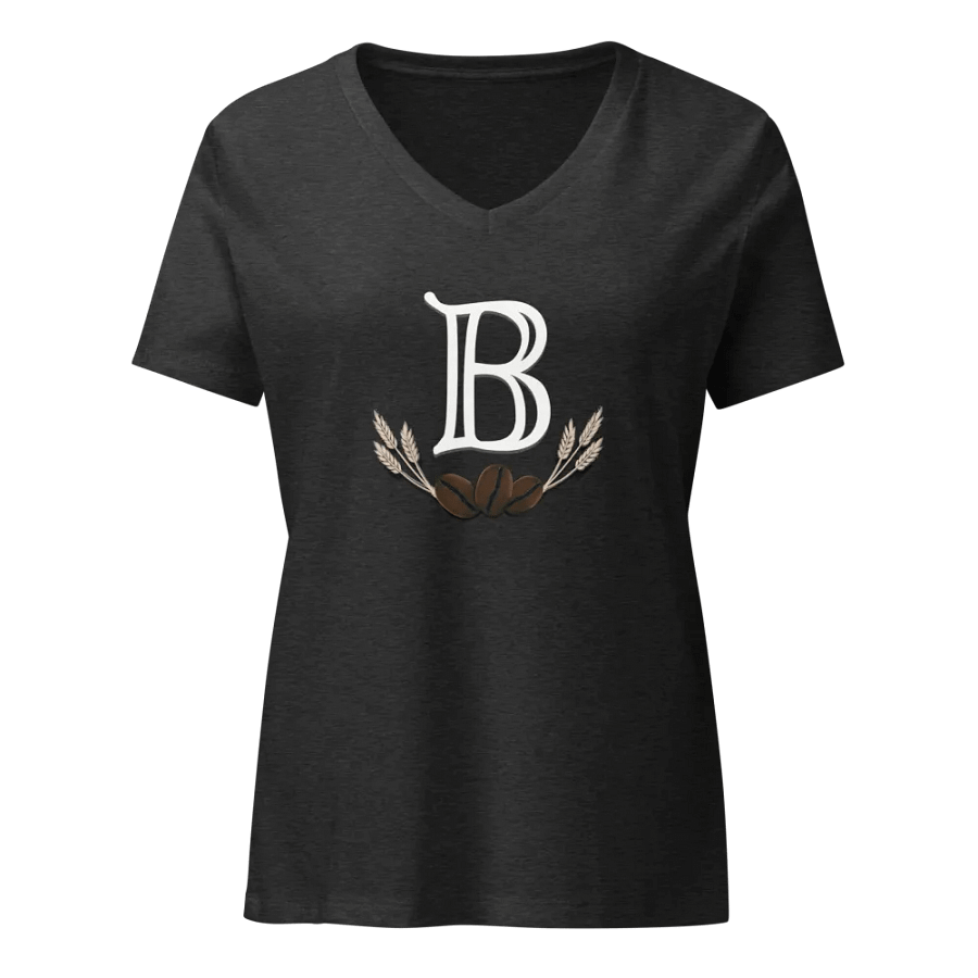 Bean and Barrel Logo and Channel Womens V-Neck T-Shirt product image (6)