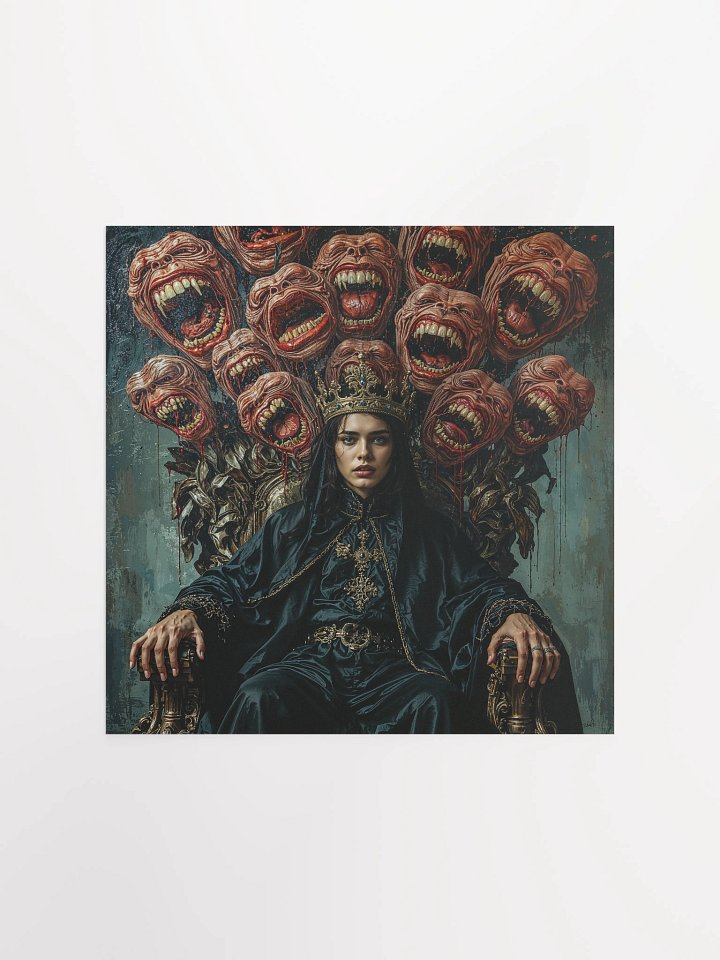 Throne of the Silenced Matte Poster product image (1)