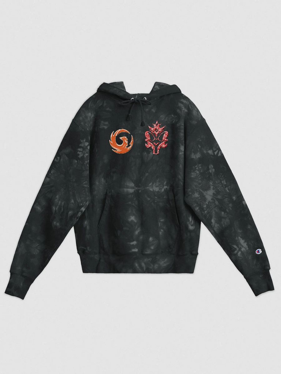 GOATED x SAV Champion Tie Die Hoodie Collab product image (2)