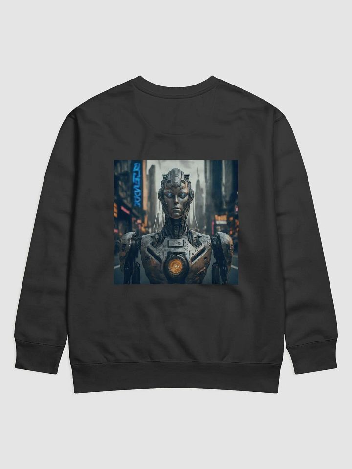 Neon Futurism Robot Sweatshirt product image (7)