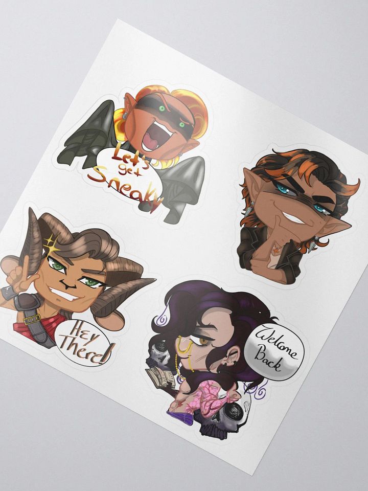 Ereckdoon Rising Sticker Set #3 product image (2)