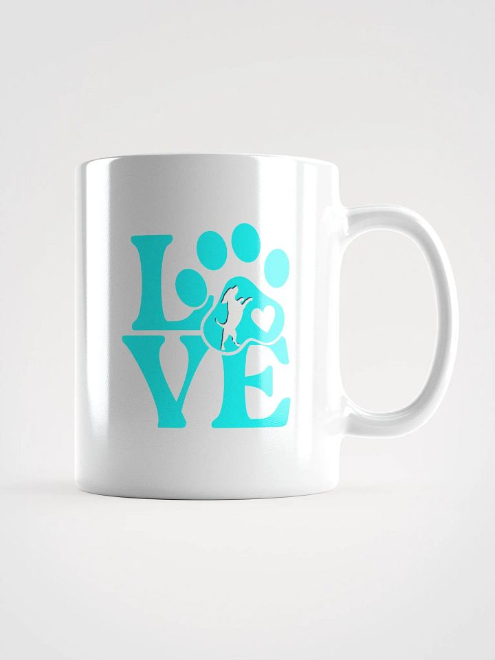 Dog Lover Coffee Mug, Blue Love product image (1)