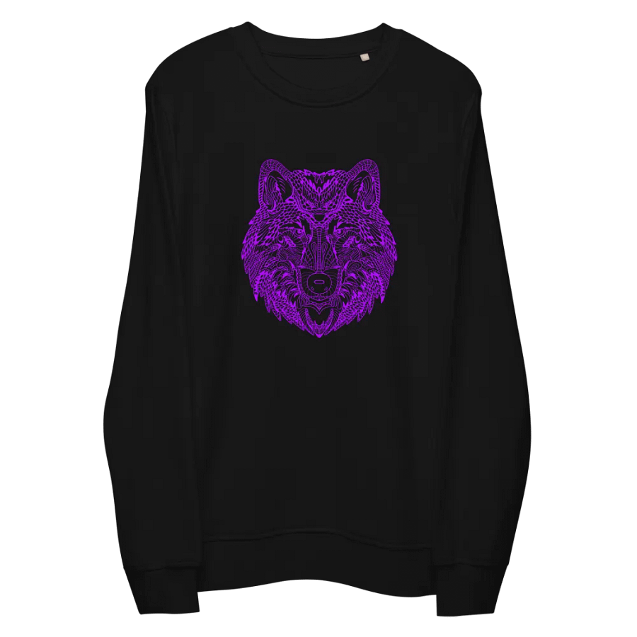 Magenta Wolf Symmetry Sweatshirt product image (11)