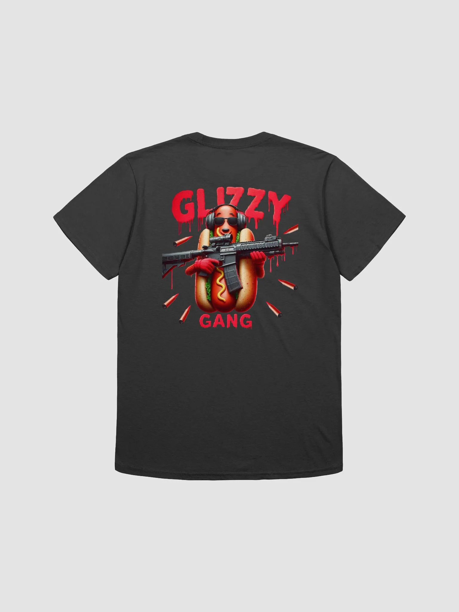 Uni-sex PRINTED Glizzy Gang T-shirt. product image (1)