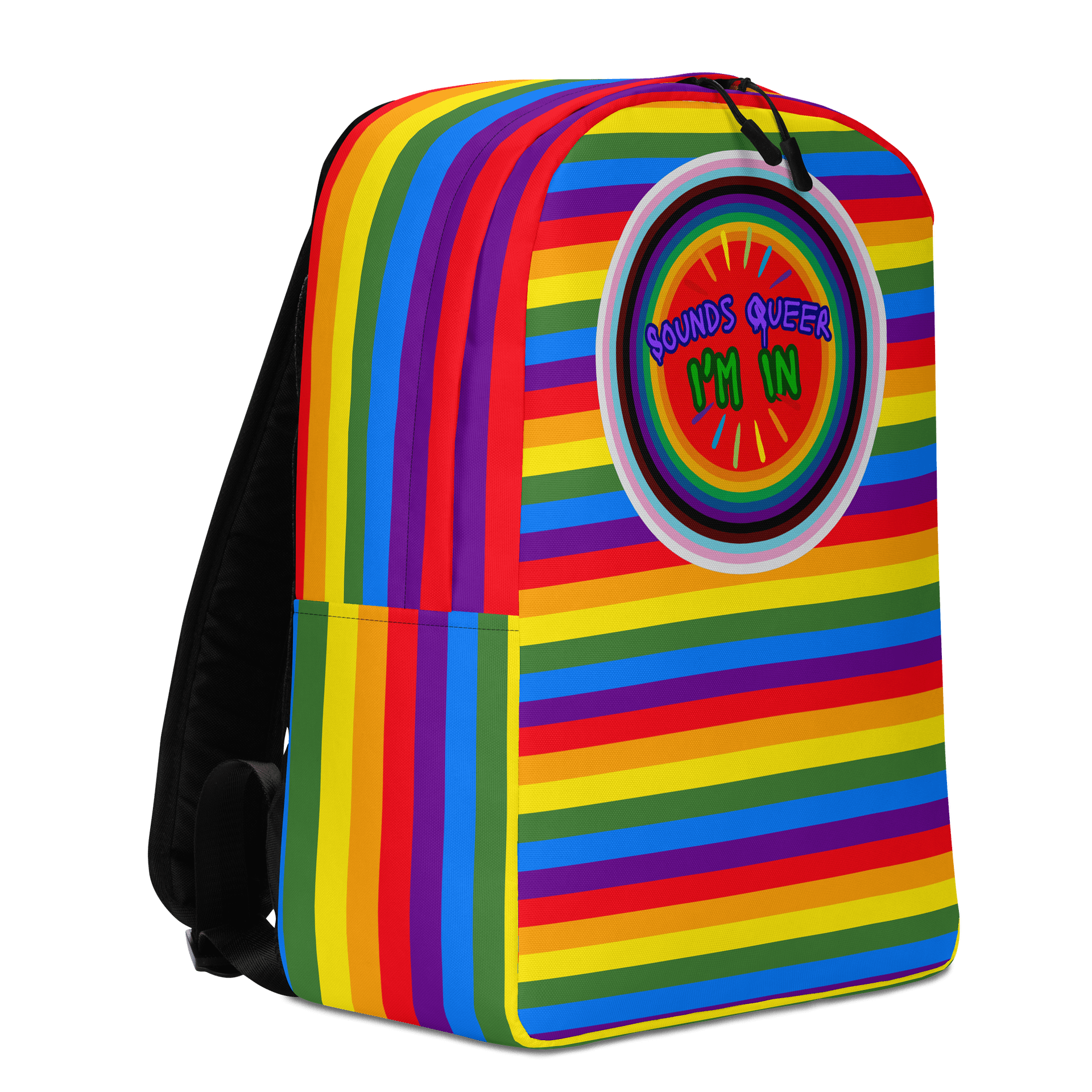 LGBTQIAP2S+ 2025, Sounds Queer I'm In, Backpack product image (3)