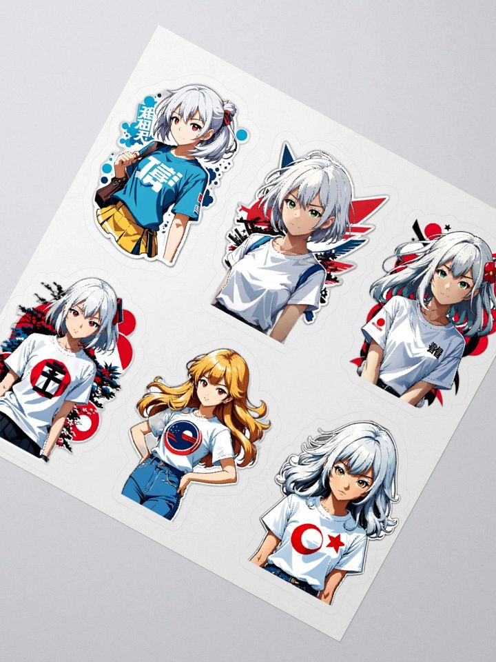 Anime Crew Kiss Cut Stickers Set product image (4)
