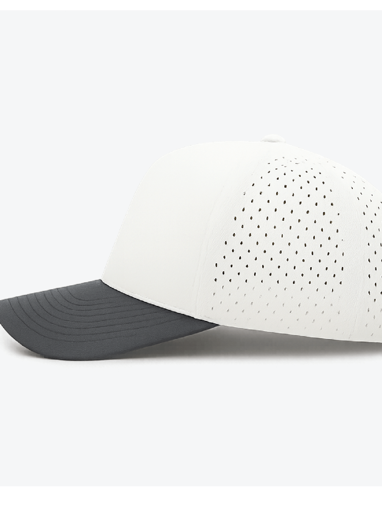 Large Silicone Laser Perf Snapback product image (6)