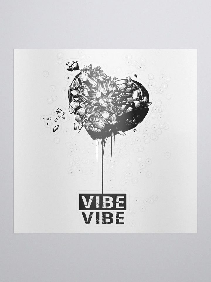 Vibe Stone Heart Sticker product image (2)