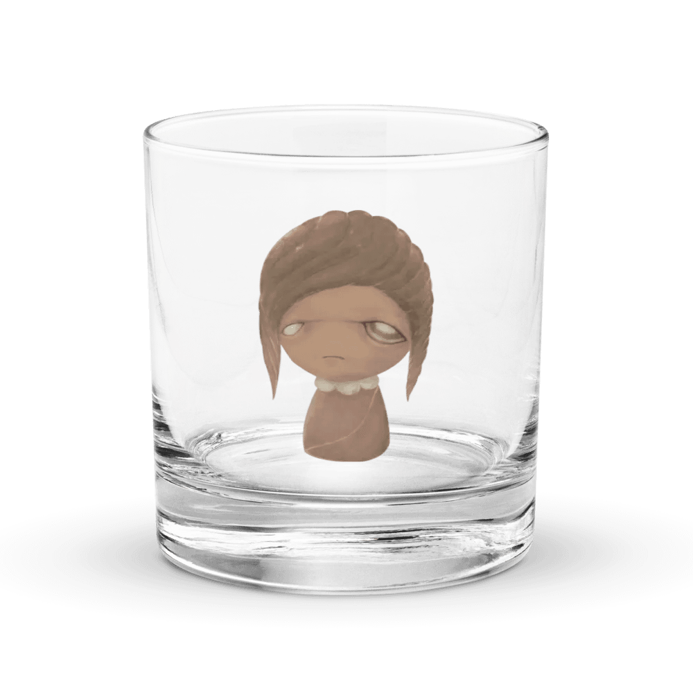 PoPoPoppy head - AAA, Rocks Glass product image (1)