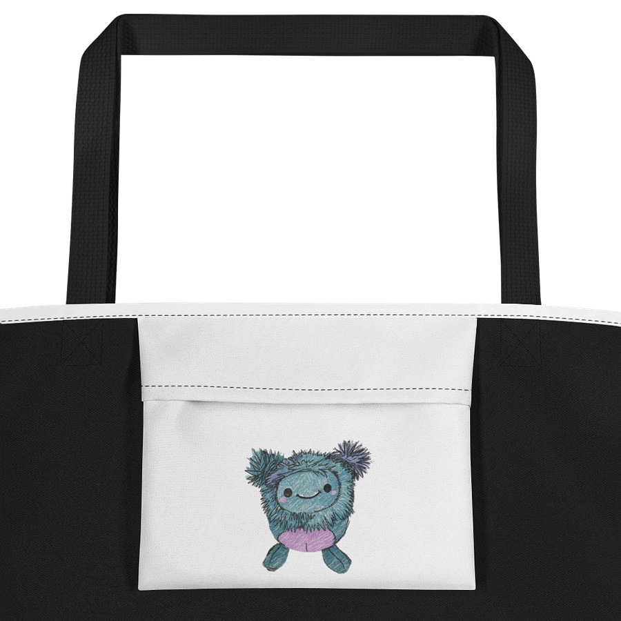 Cute Bigfoot Doodle Tote Bag product image (2)