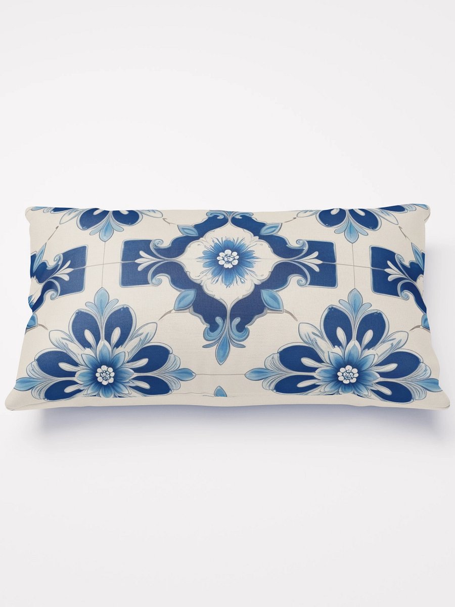 Blue Blossom Tile Cushion product image (1)