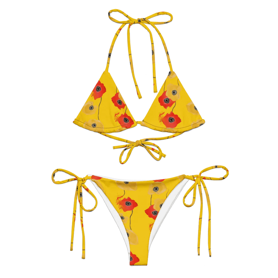 Sunburst Blooms String Bikini Set product image (1)