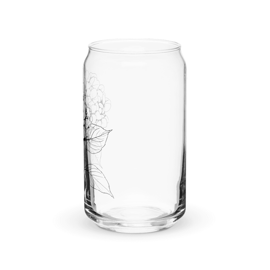 Hydrangea Sleek Can-Shaped Glassware product image (9)