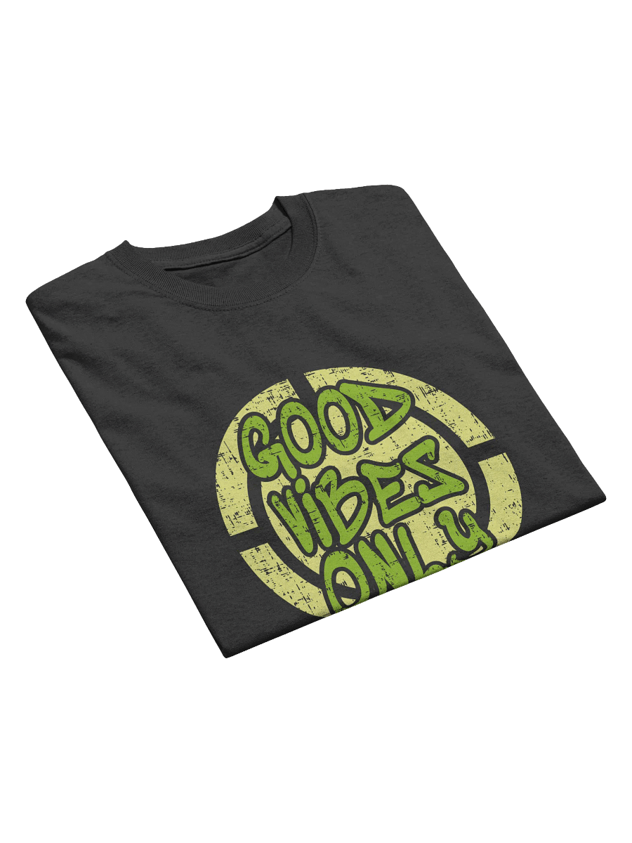 Good Vibes Only! Heavweight Printed T-Shirt product image (2)