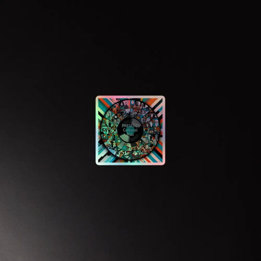 Presents Cultural Bias - Holographic Sticker product image (2)