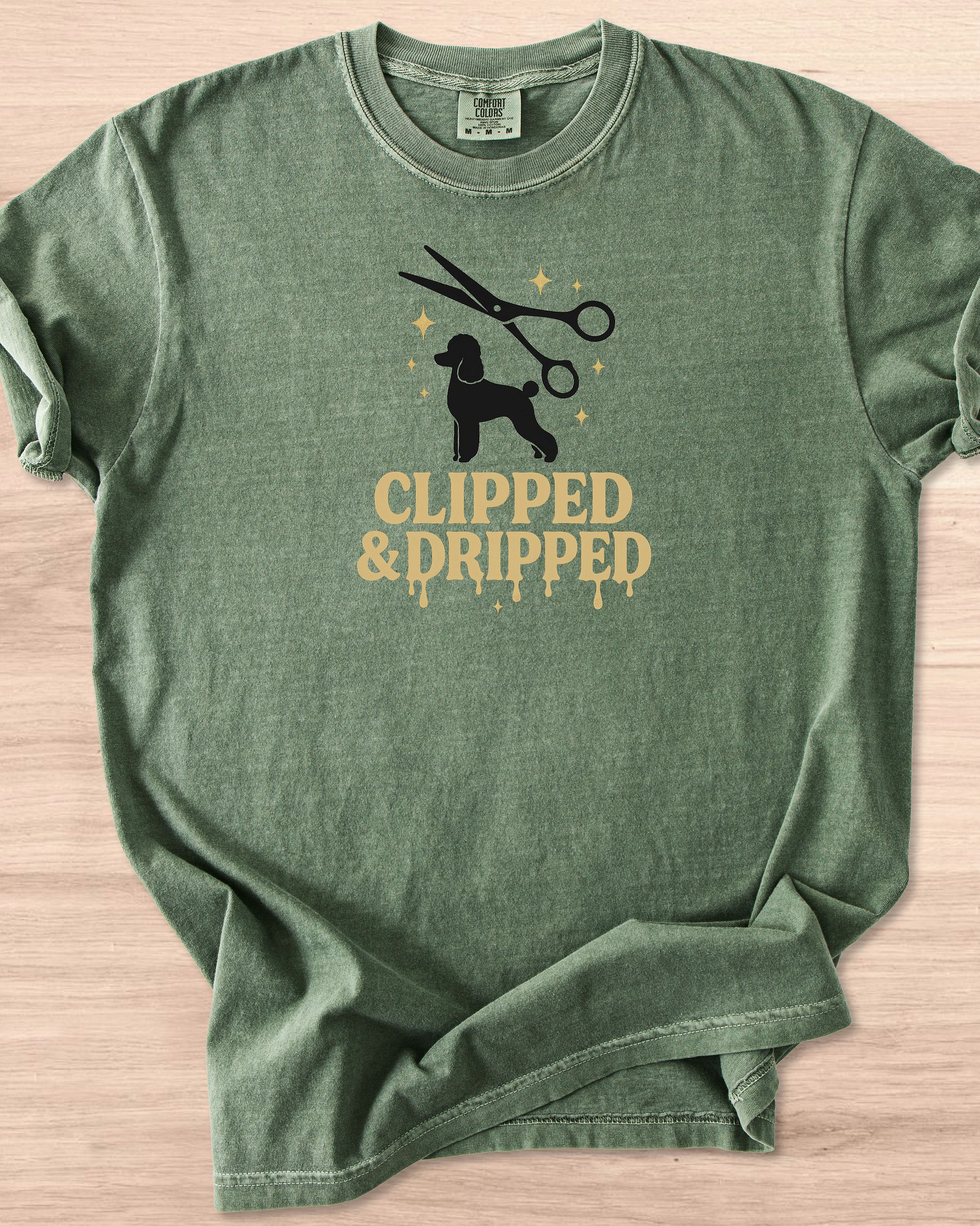 Clipped & Dripped (Poodle) Tee product image (46)