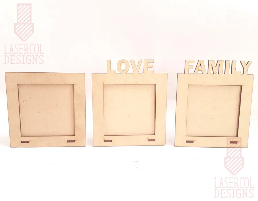 Square Photo Frames - Laser Cut Files product image (9)