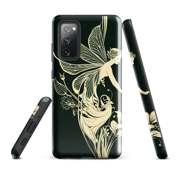 Tough Phone Case for Samsung® - Fairy Flower Illustration product image (1)