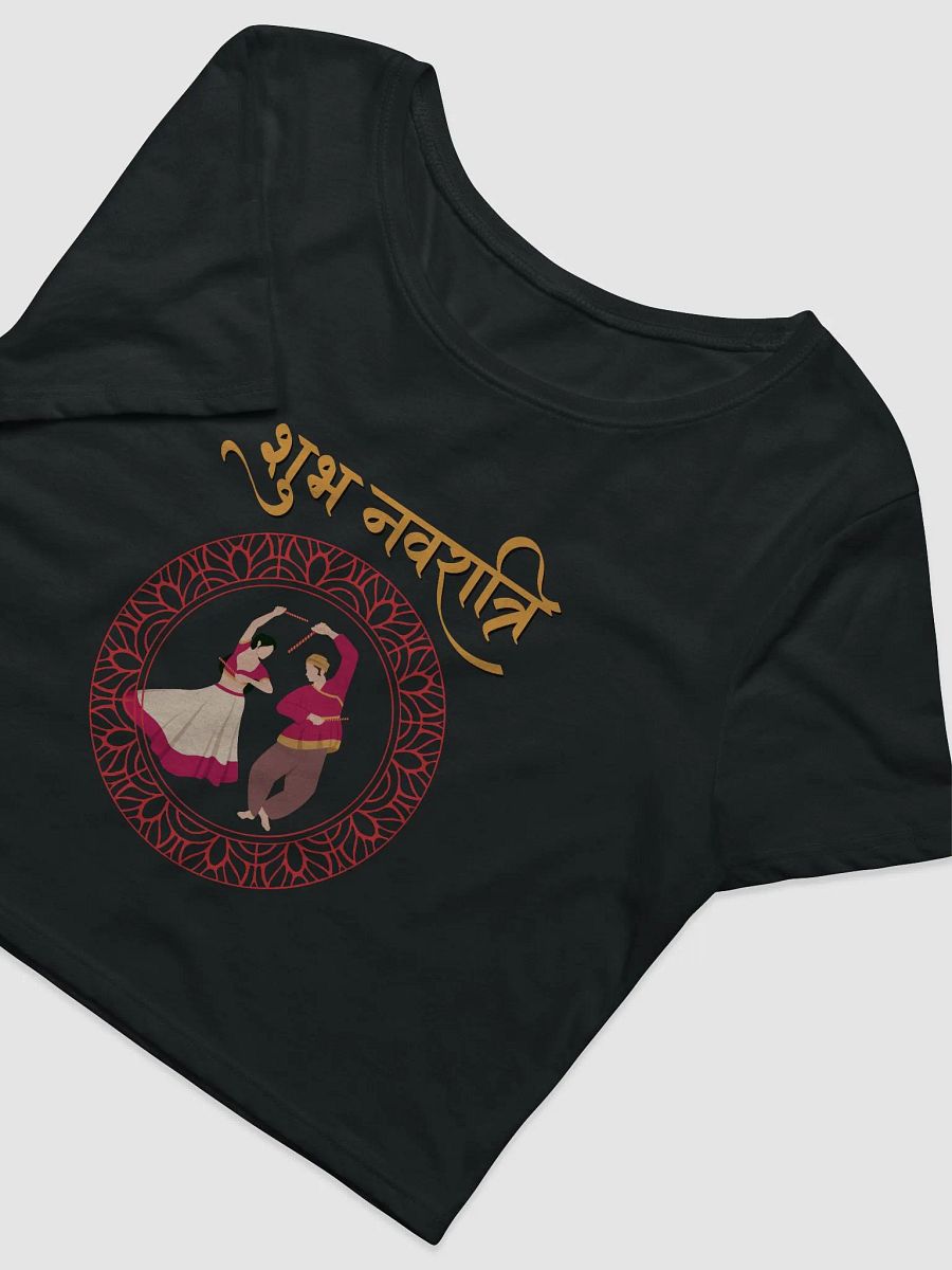 Navratri Crop Tee - Enjoy your festival product image (9)