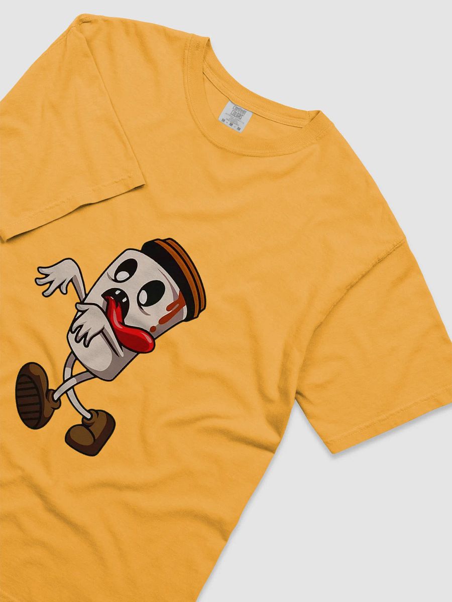 Surprised Coffee Cup Cartoon T-Shirt product image (12)