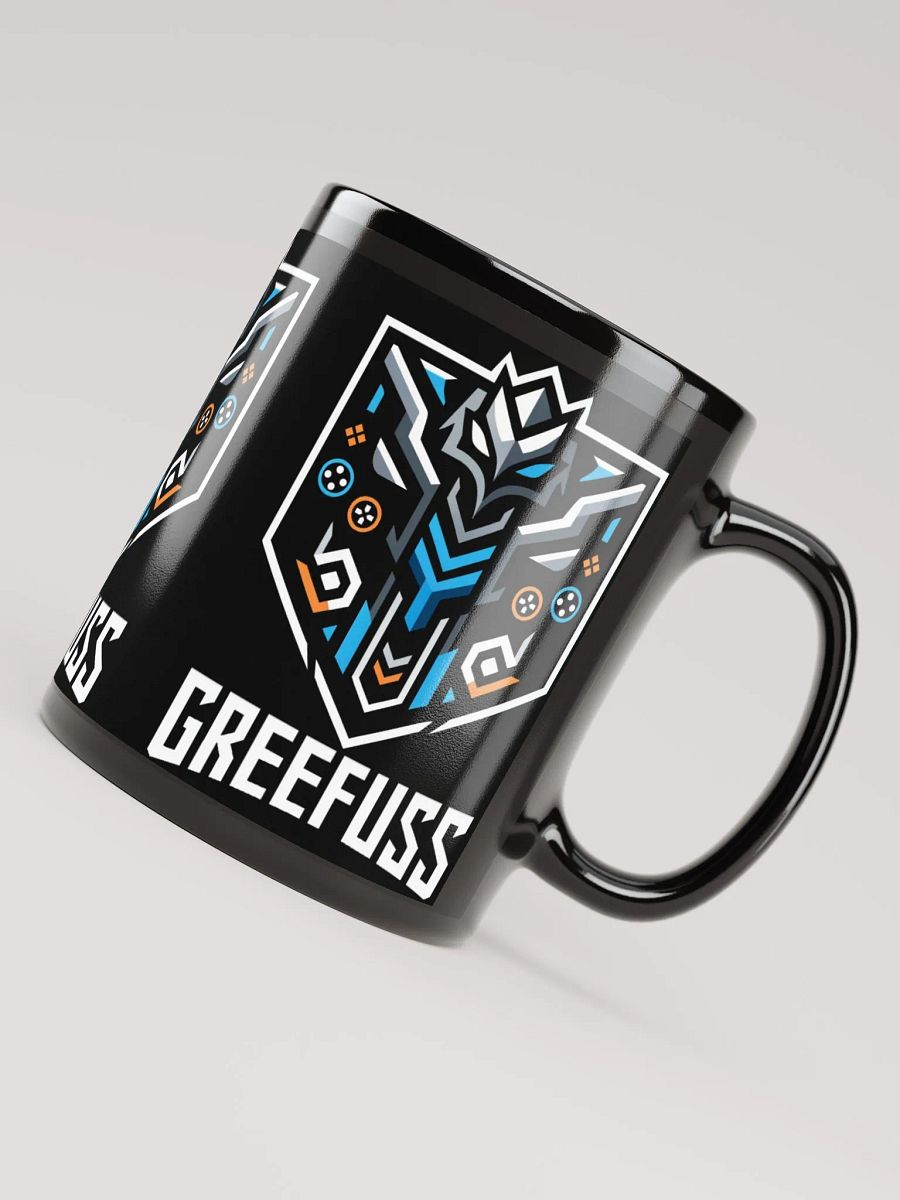 Futuristic owl Identity Glossy Mug product image (4)