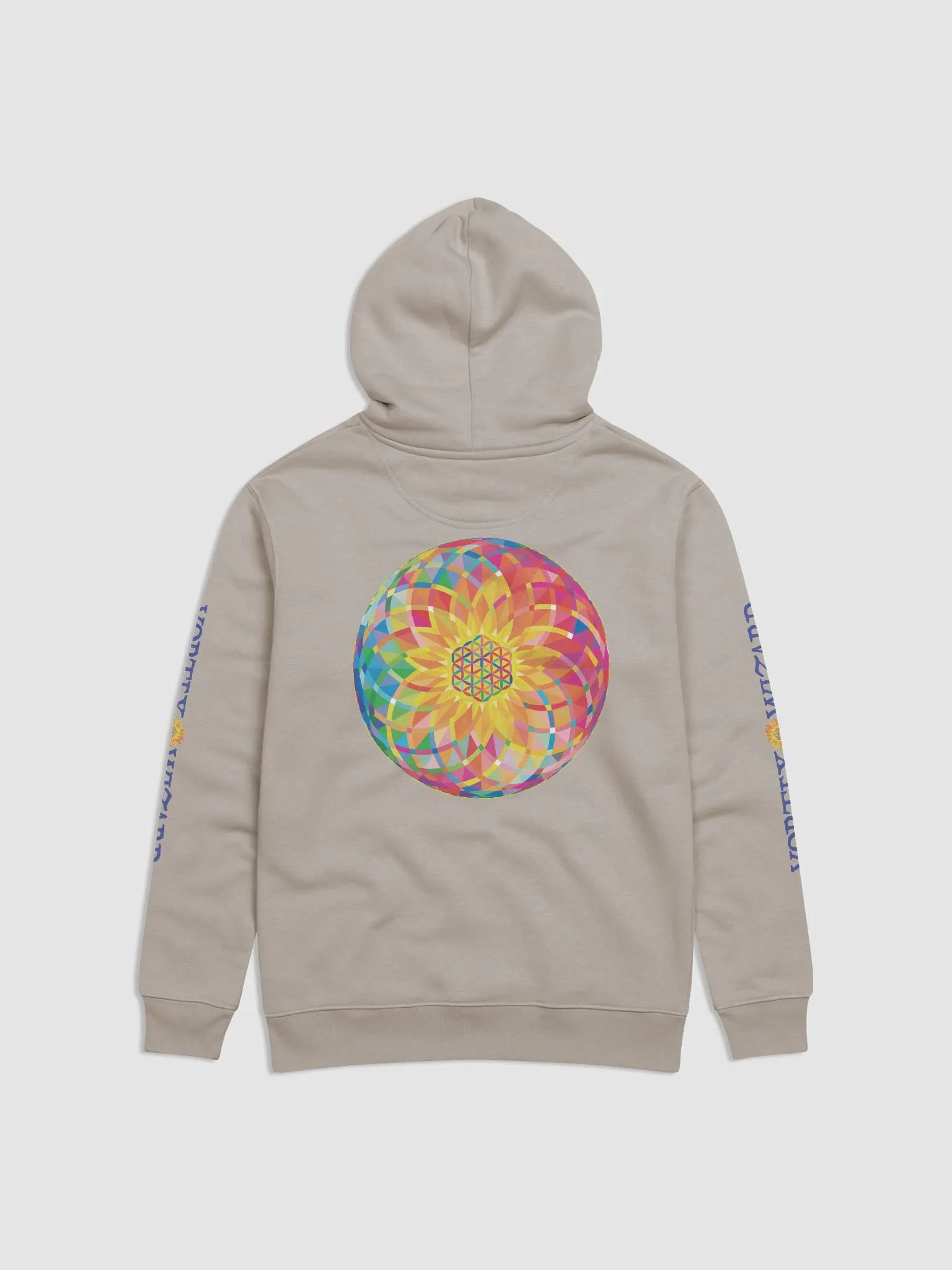 VORTEX WIZARD Flower of Life • Unisex Essential Eco hoodie product image (2)