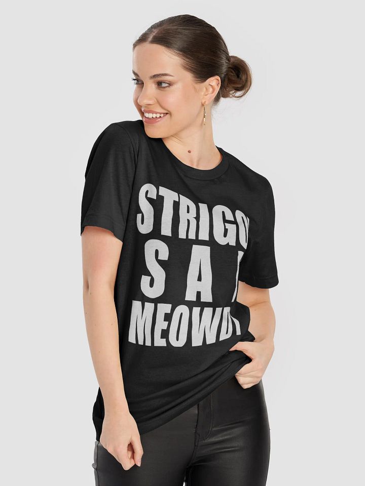 DJ STRIGOI MEOWDY SOFT TEE product image (2)